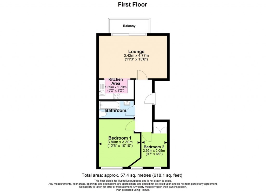 Floorplans For High Street, Shoreham-by-Sea