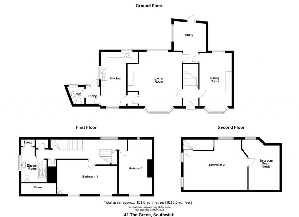 Floorplans For The Green, Southwick