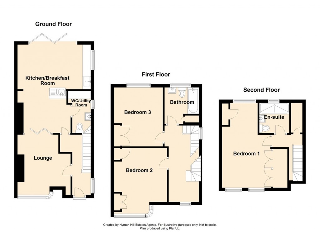 Floorplans For Upper Shoreham Road, Shoreham-by-Sea