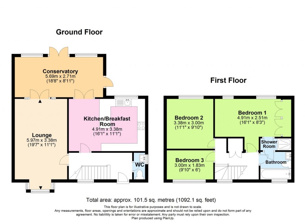 Floorplans For Church Green, Shoreham-by-Sea