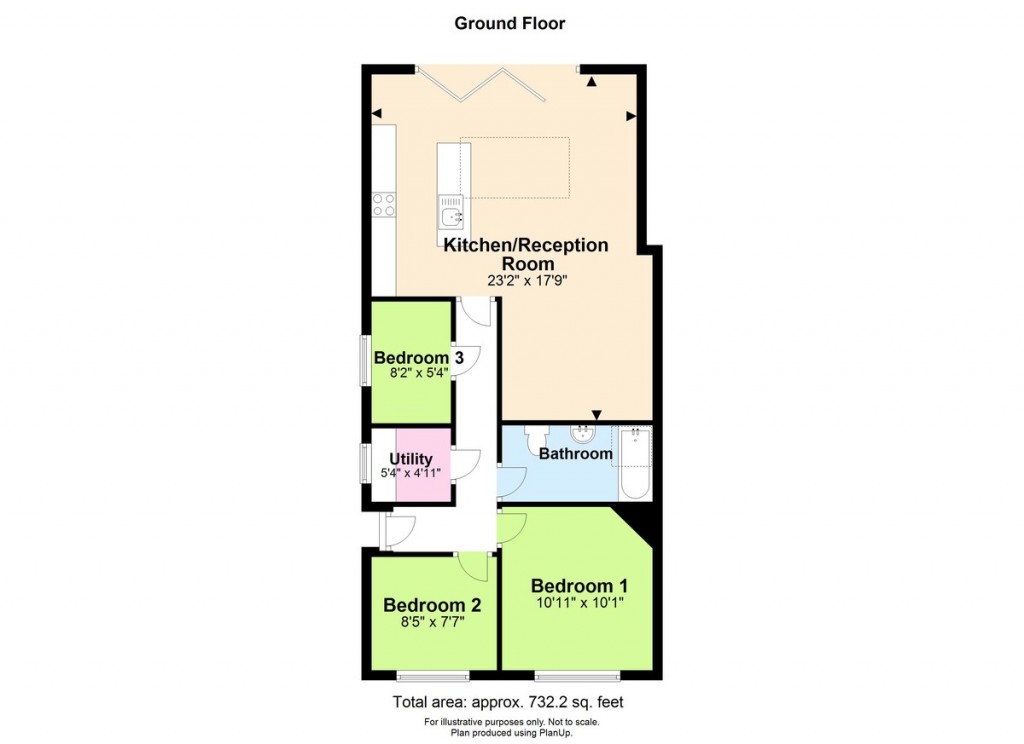 Floorplans For Buci Crescent, Shoreham-by-Sea