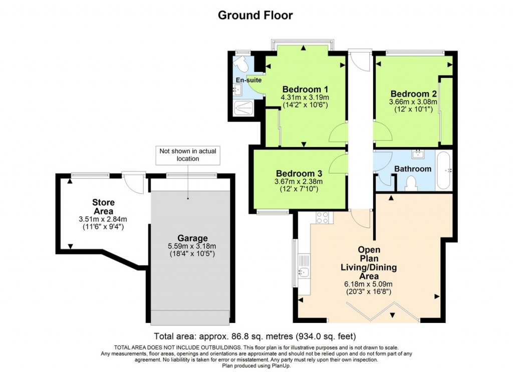 Floorplans For Mile Oak Road, Southwick