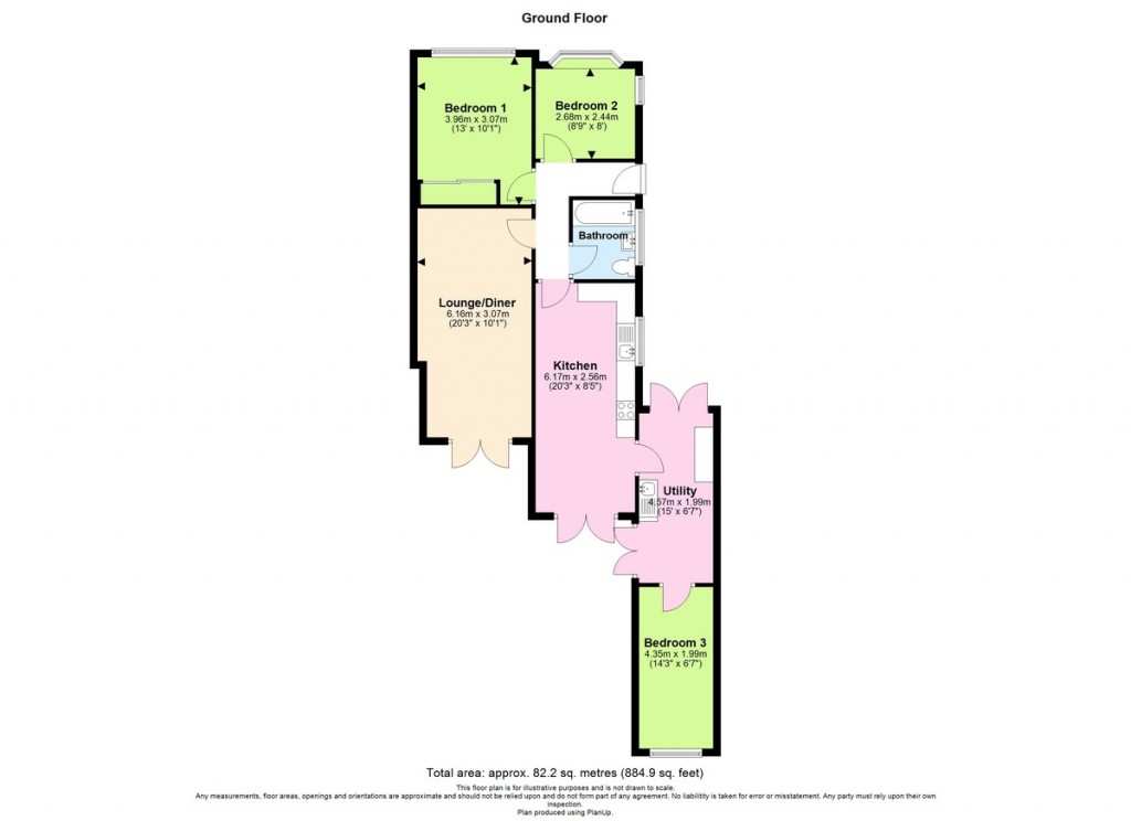 Floorplans For Hammy Close, Shoreham-by-Sea