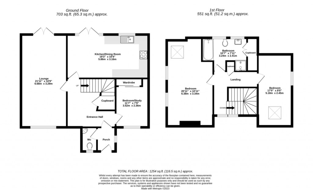 Floorplans For Beach Green, Shoreham-by-Sea