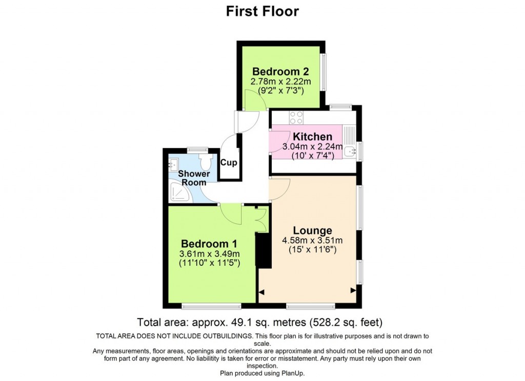 Floorplans For Holmbush Way, Southwick