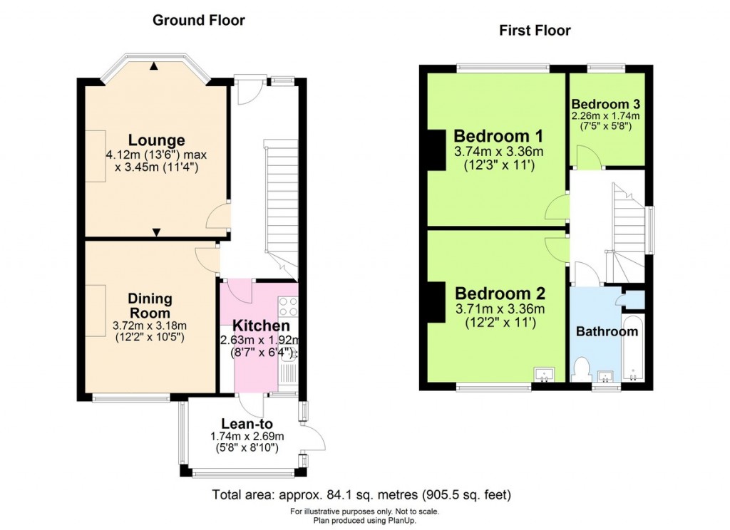 Floorplans For Eastern Avenue, Shoreham-by-Sea