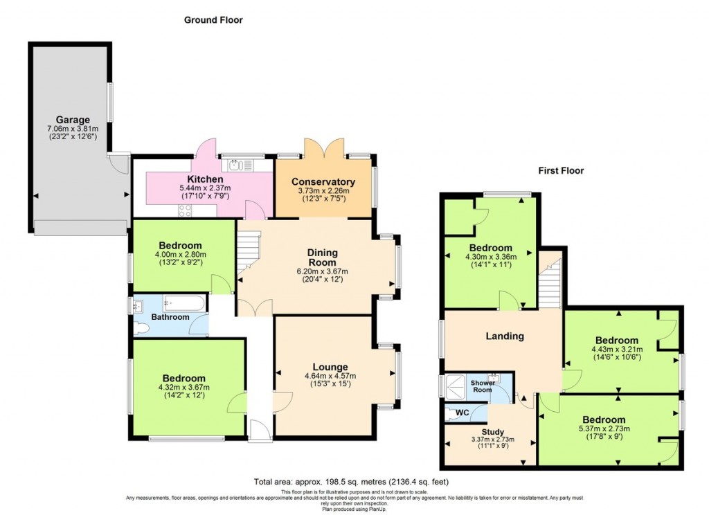 Floorplans For Kingston Lane, Southwick
