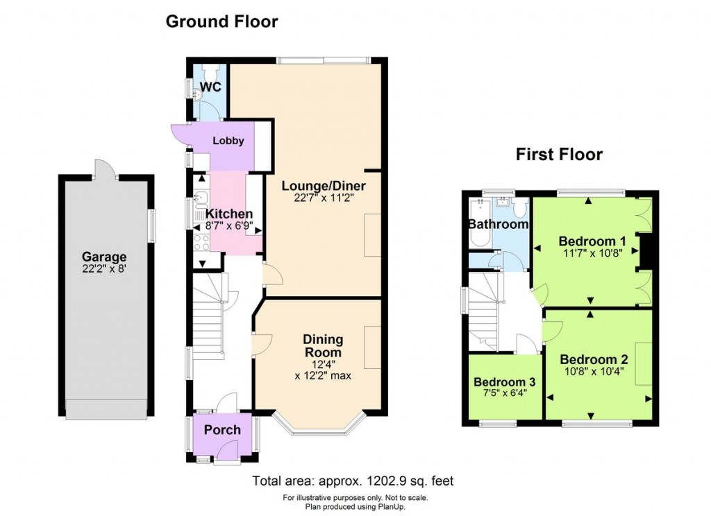 Floorplans For Greenways Crescent, Shoreham-by-Sea