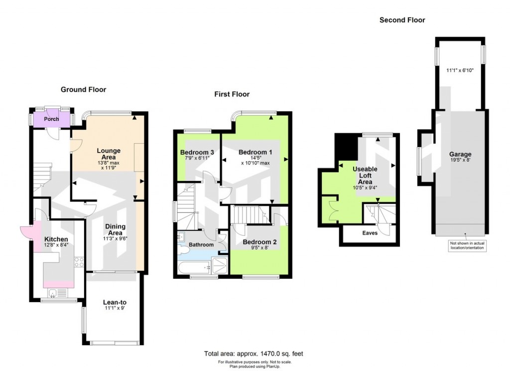 Floorplans For Old Shoreham Road, Southwick