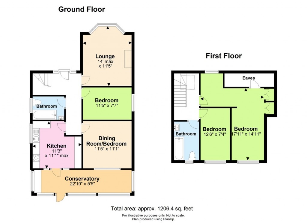 Floorplans For Milton Drive, Southwick