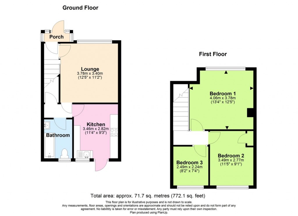 Floorplans For Southdown Road, Portslade