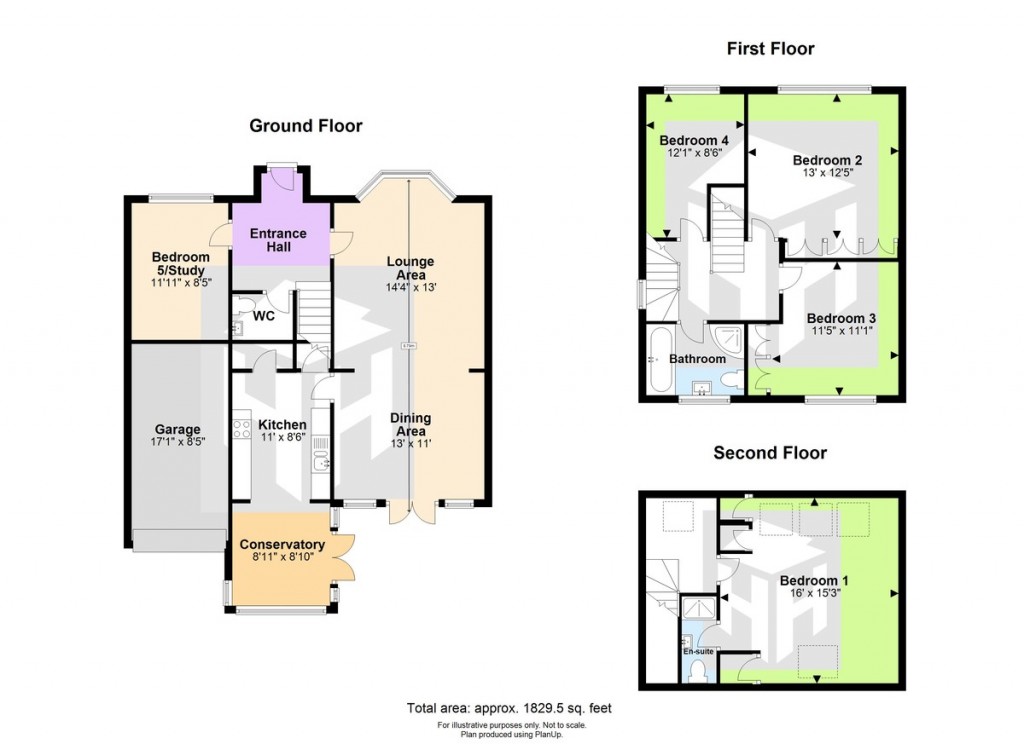 Floorplans For The Green, Southwick
