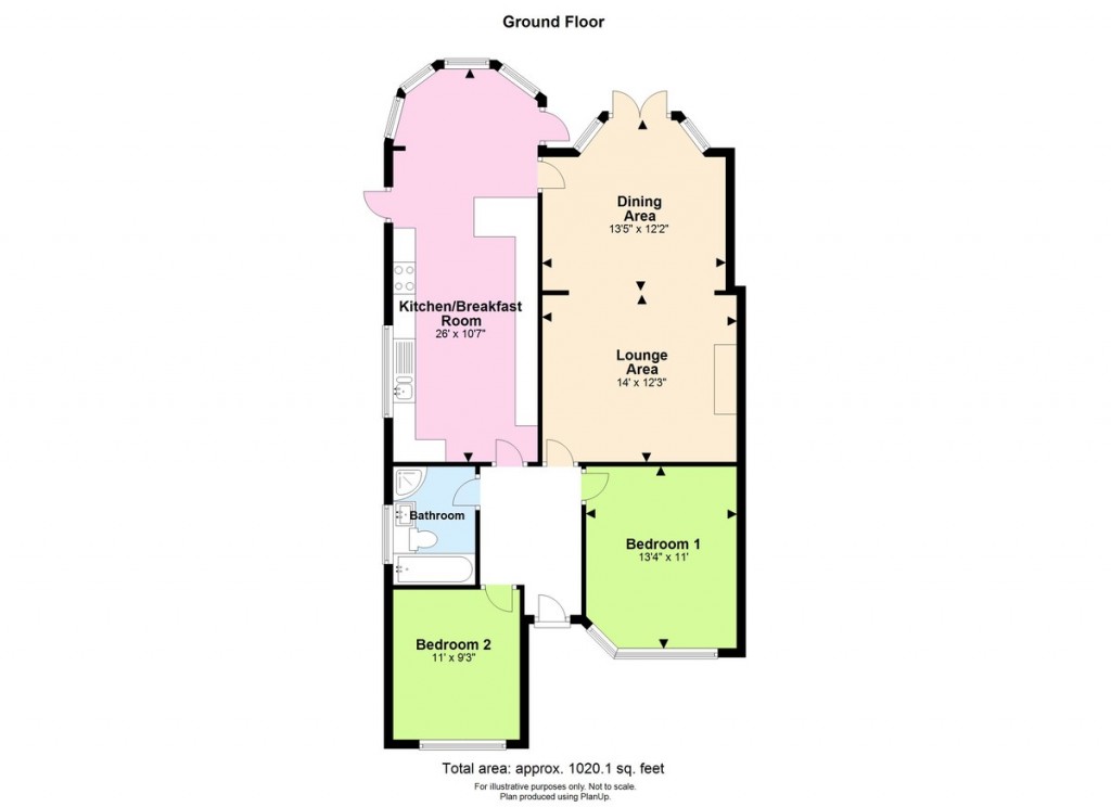 Floorplans For Valerie Close, Portslade
