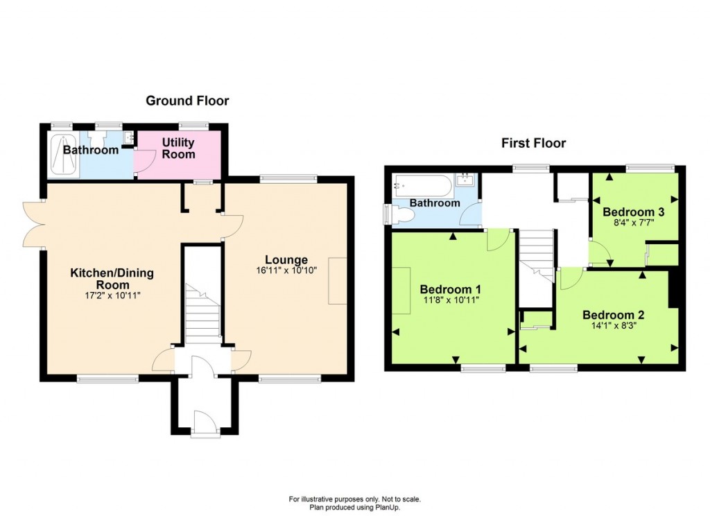 Floorplans For Corbyn Crescent, Shoreham-by-Sea