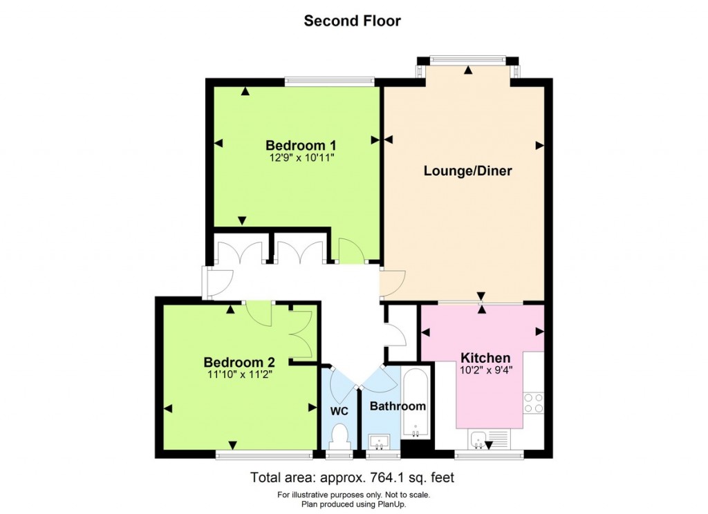 Floorplans For Whiterock Place, Southwick