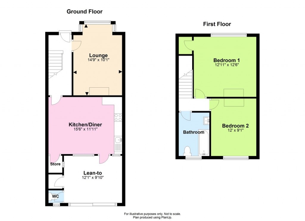 Floorplans For Cross Road, Southwick
