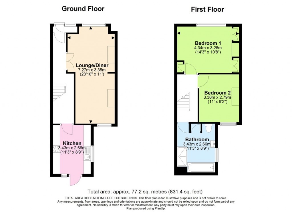 Floorplans For Southwick, West Sussex
