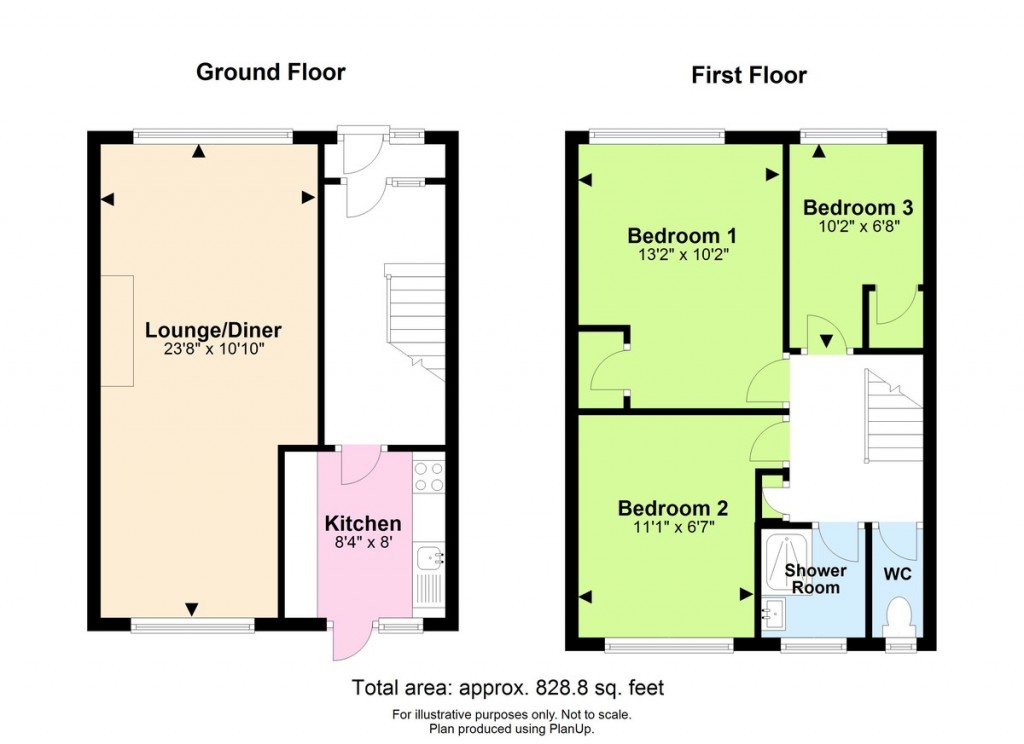 Floorplans For Chiltern Close, Shoreham-by-Sea