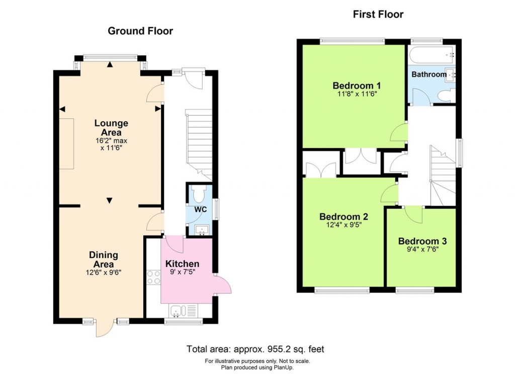 Floorplans For Roman Way, Southwick