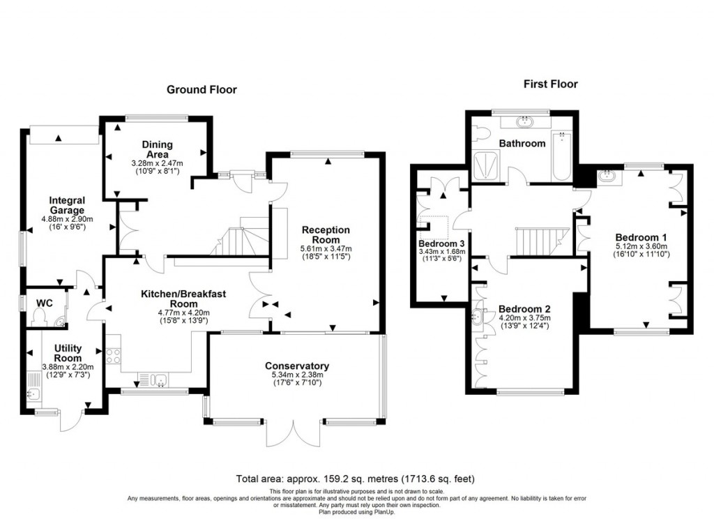 Floorplans For Buckingham Road, Shoreham-by-Sea