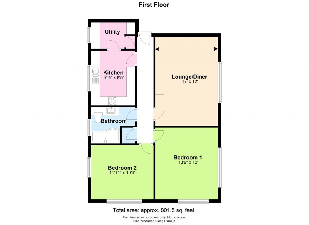 Floorplans For Meadway Court, Southwick