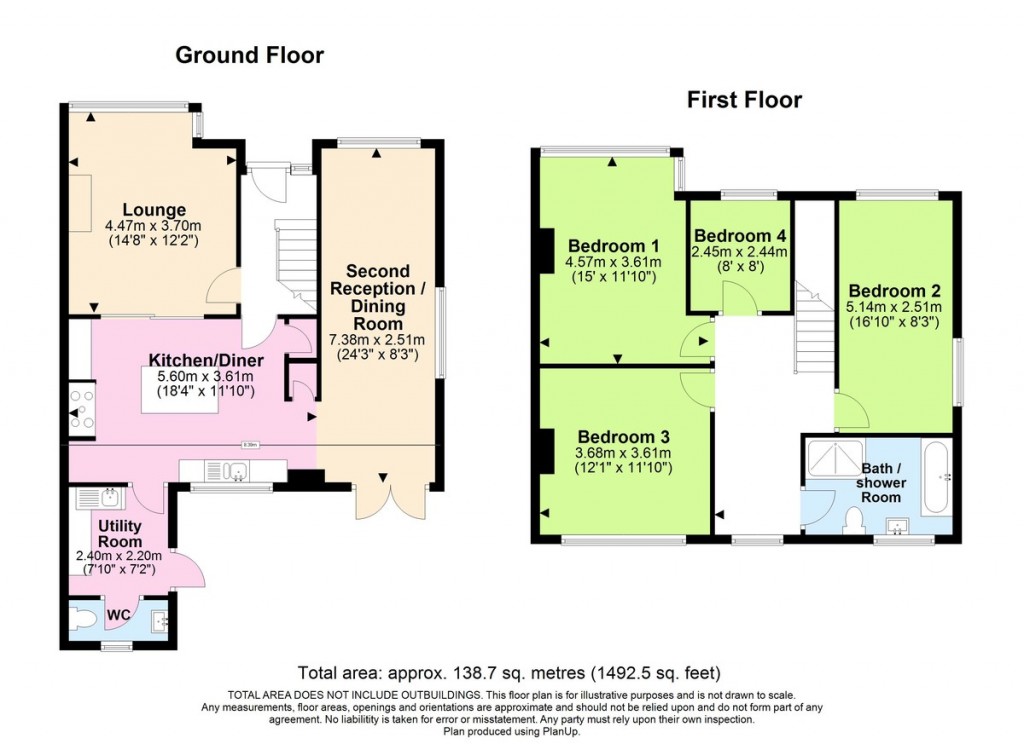 Floorplans For Adur Avenue, Shoreham-by-Sea