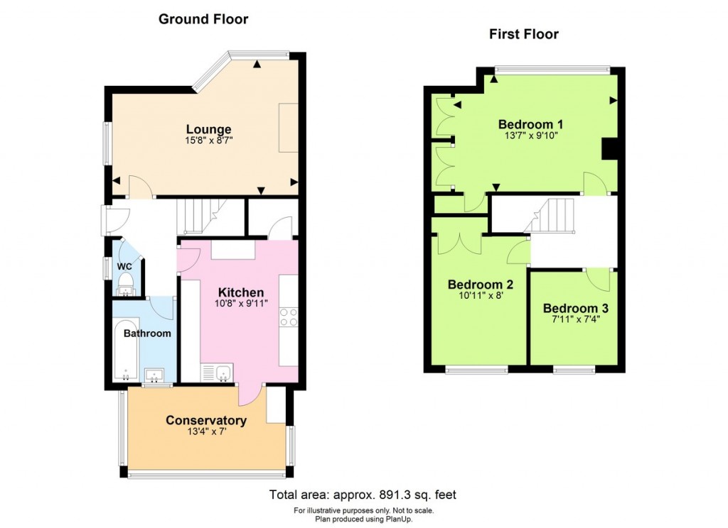 Floorplans For Overdown Rise, Portslade