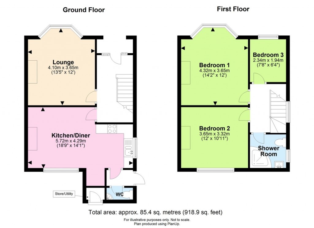 Floorplans For Seaview Estate, Southwick