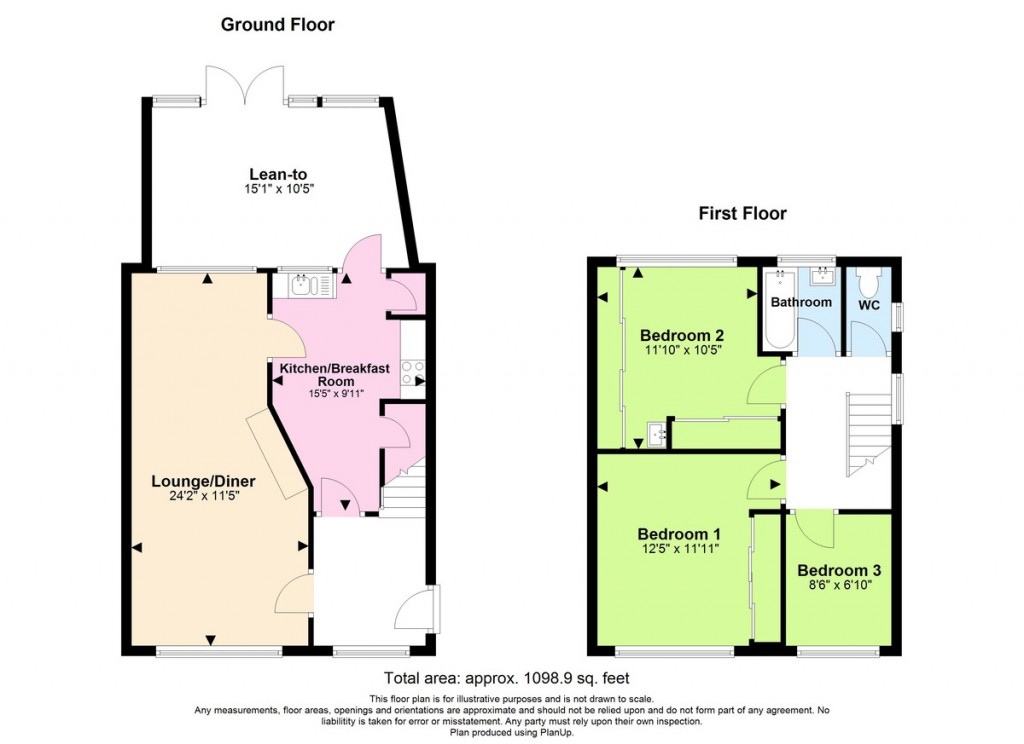 Floorplans For Oakapple Road, Southwick
