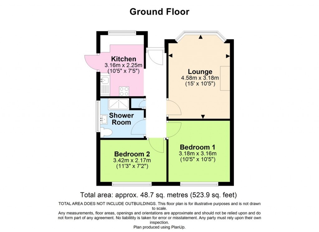 Floorplans For Hammy Way, Shoreham-by-Sea