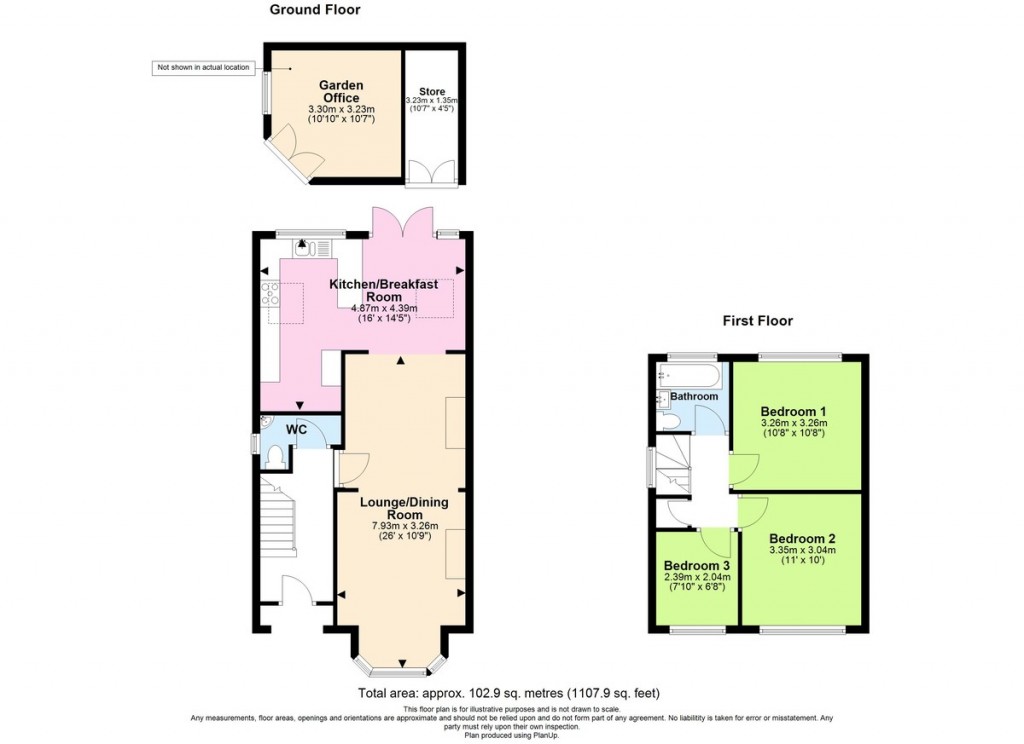 Floorplans For Portslade, Brighton, East Sussex