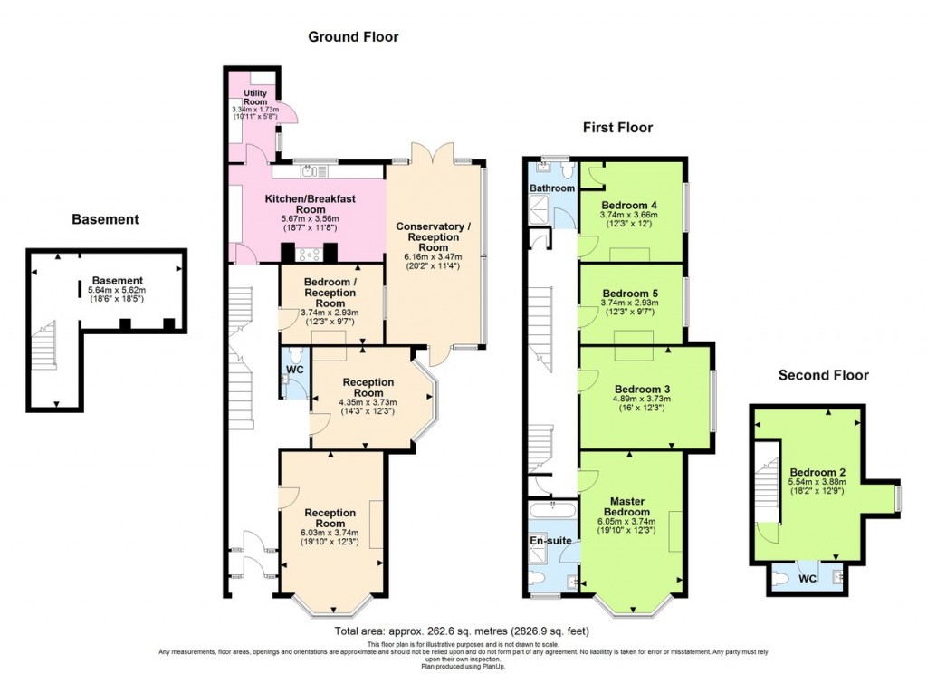 Floorplans For Southwick Street, Southwick