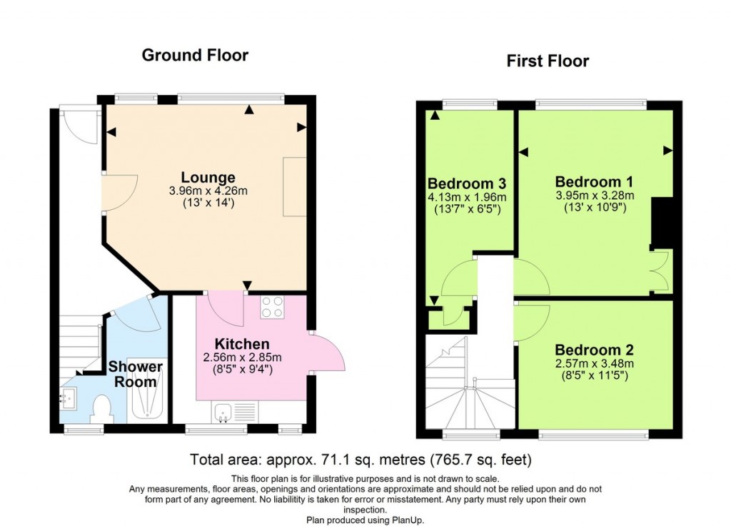 Floorplans For Clarendon Road, Shoreham-by-Sea