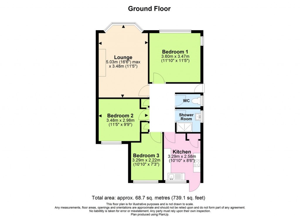 Floorplans For Holmbush Way, Southwick