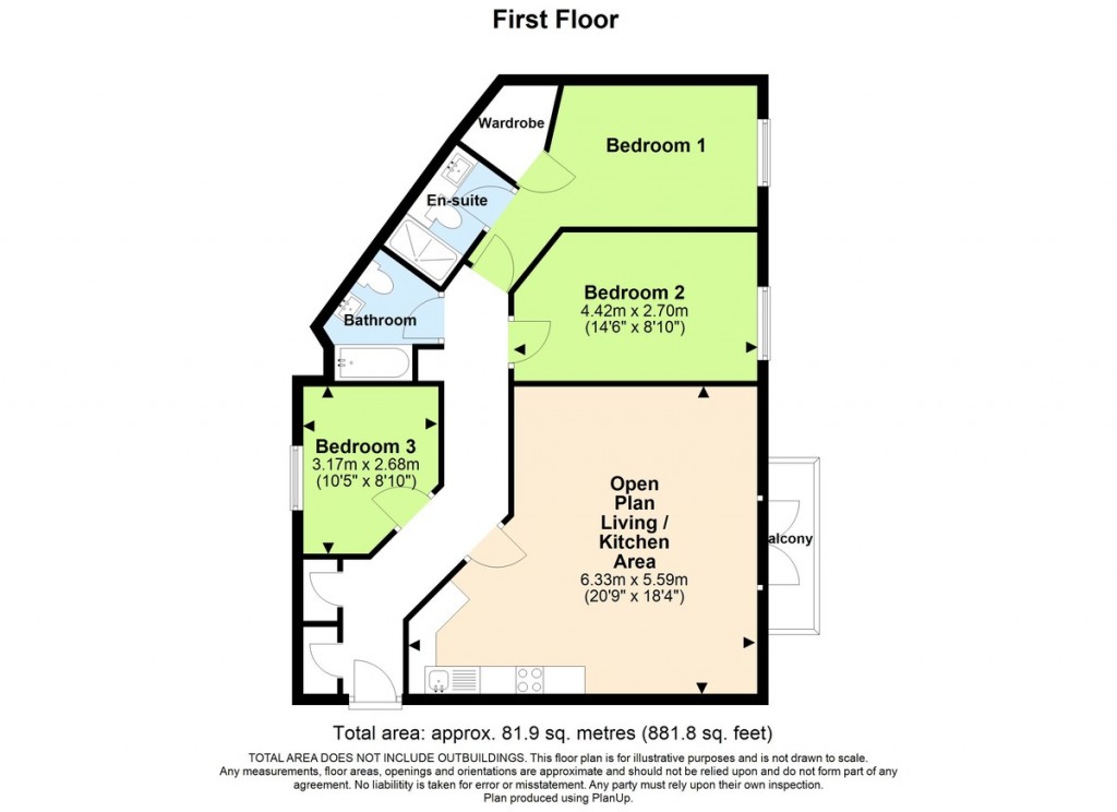 Floorplans For Broad Reach, Shoreham-by-Sea