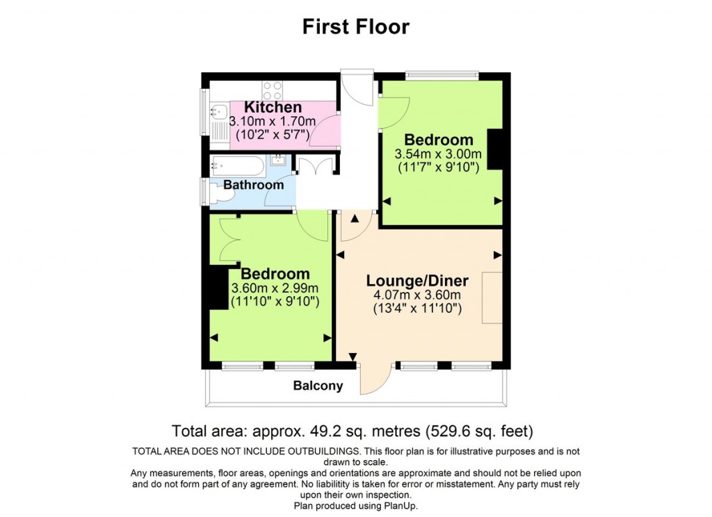 Floorplans For Underdown Road, Southwick