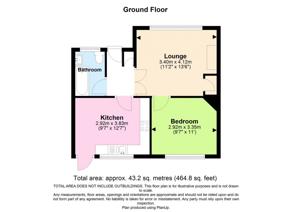Floorplans For Williams Road, Shoreham-by-Sea