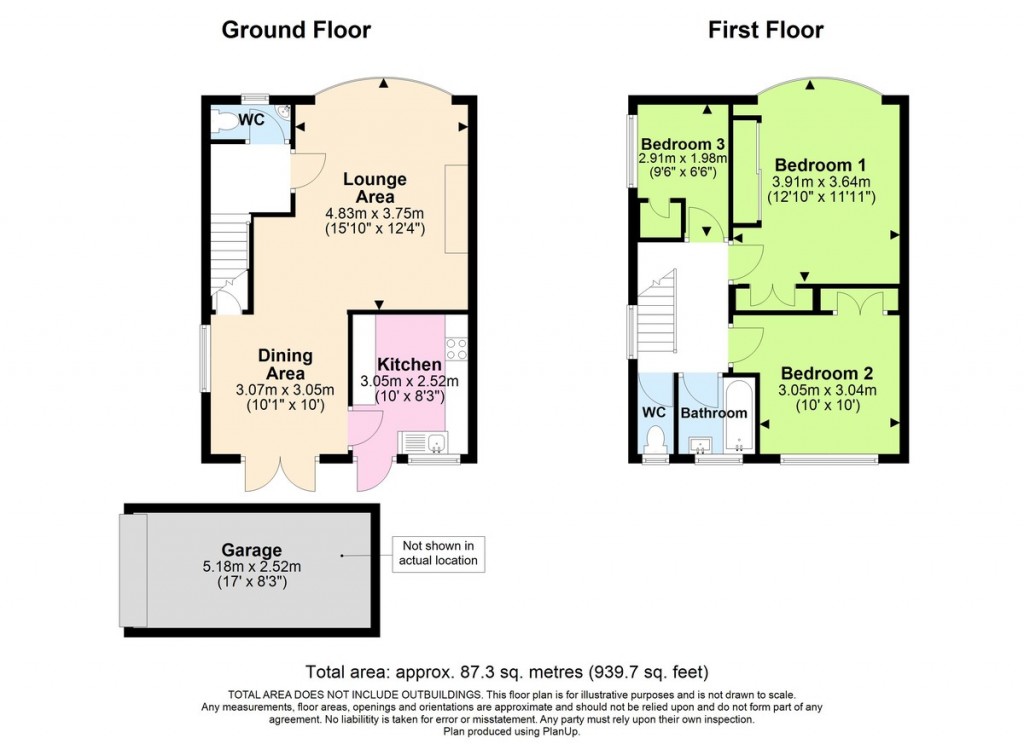 Floorplans For Querneby Close, Shoreham-by-Sea