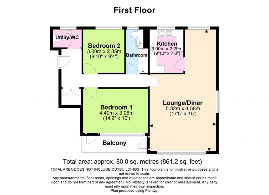 Floorplans For Beach Green, Shoreham-by-Sea