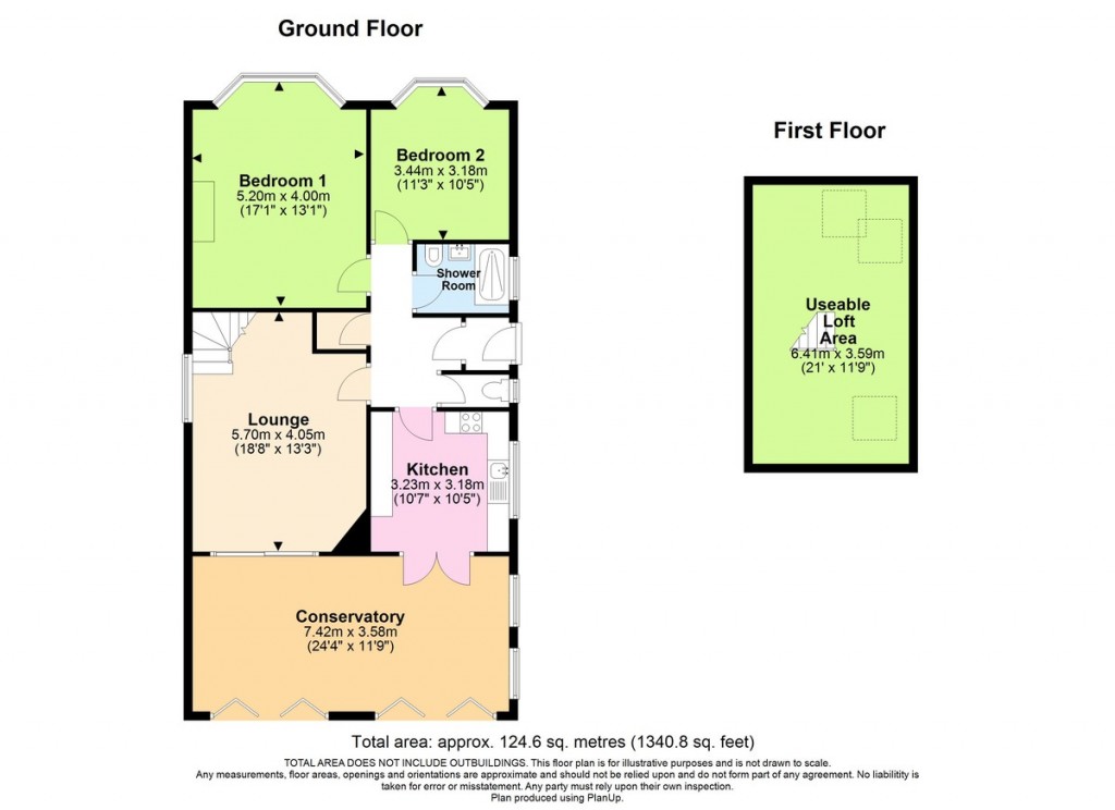 Floorplans For Downsway, Southwick