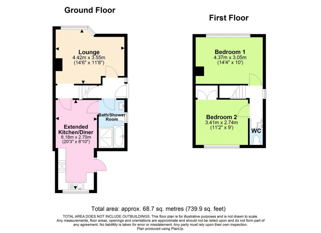 Floorplans For Graham Crescent, Portslade
