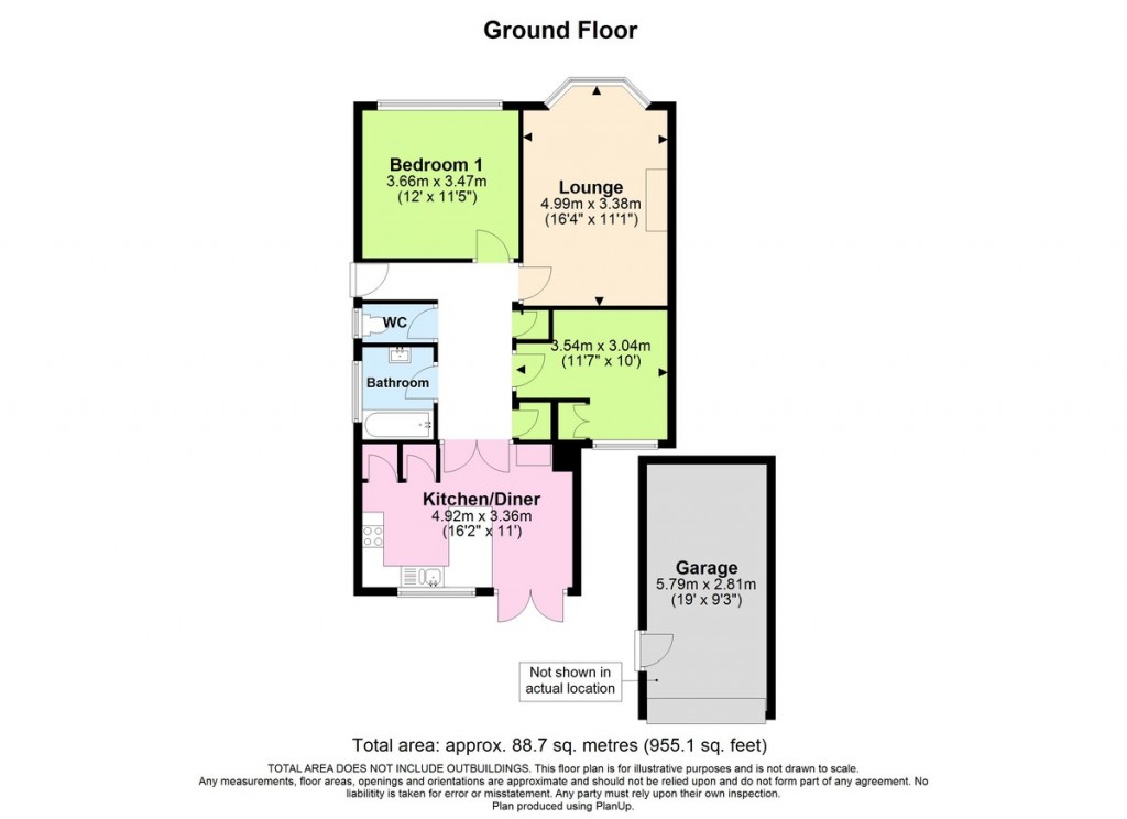 Floorplans For Holmbush Way, Southwick