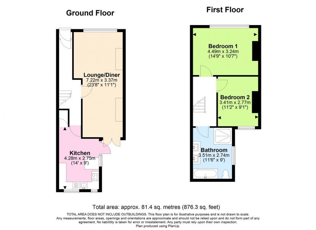 Floorplans For Old Shoreham Road, Southwick