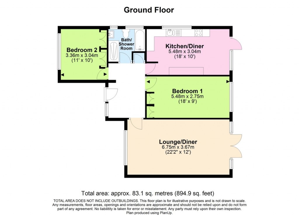 Floorplans For Hammy Way, Shoreham-by-Sea