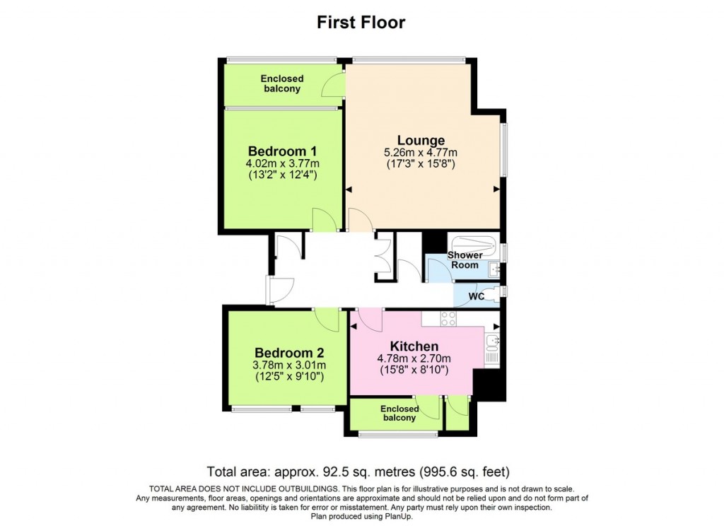 Floorplans For Woodards View, Shoreham-by-Sea